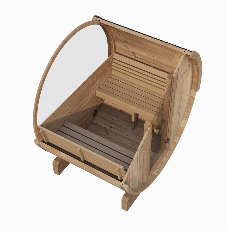 SaunaLife Model E6W Sauna Barrel-Window