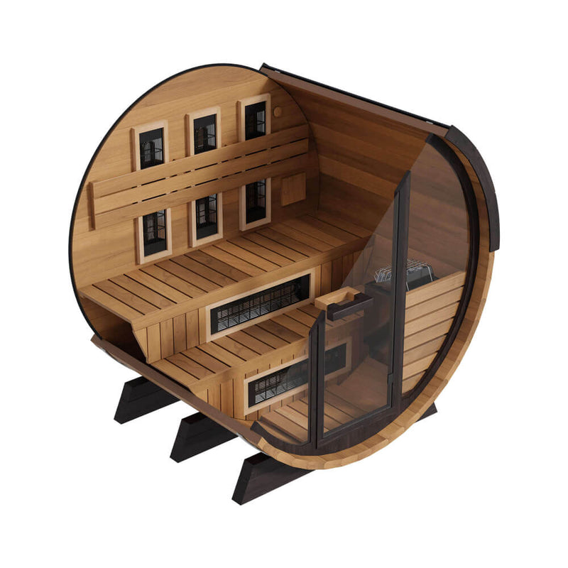 Finnmark Combination Barrel Sauna FD-6