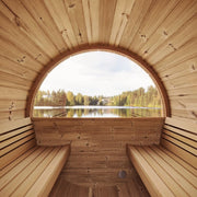 SaunaLife Model E7W Sauna Barrel-Window