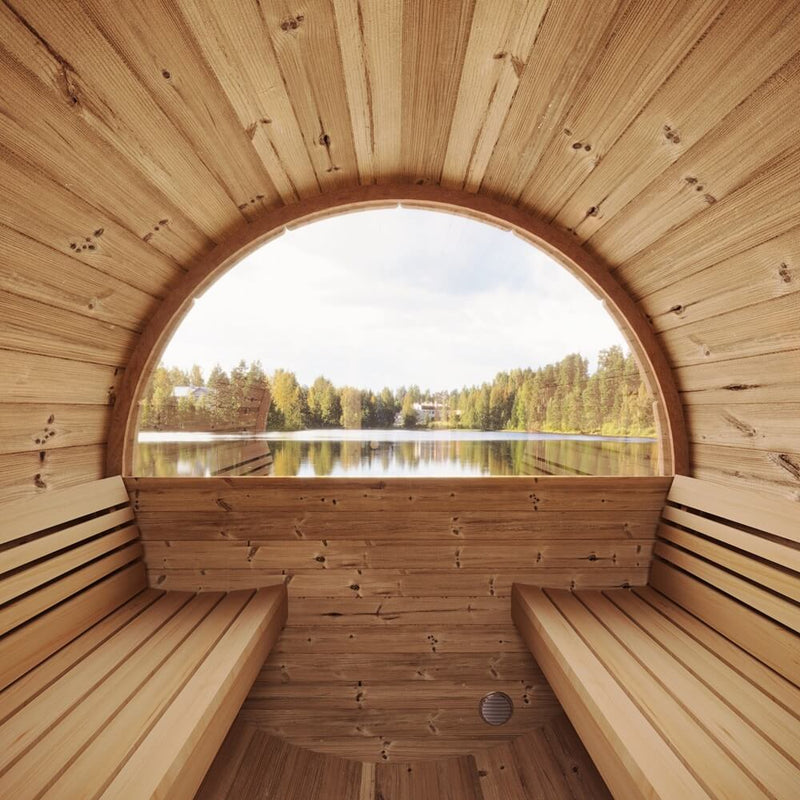 SaunaLife Model E7W Sauna Barrel-Window