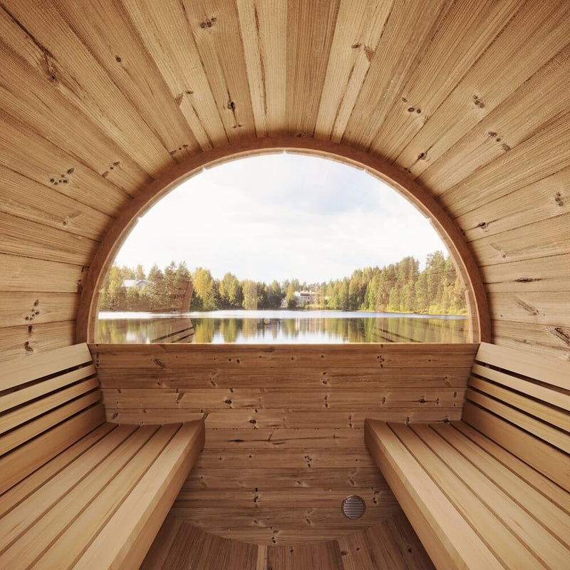 SaunaLife Model E8W Sauna Barrel-Window
