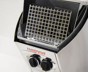 Harvia sauna heater with visible brand logo on a white background