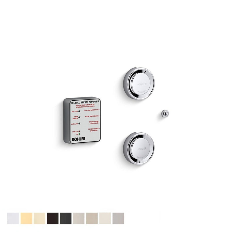 Kohler K-5549-K1 Invigoration Series Tandem Digital Steam Adapter Kit