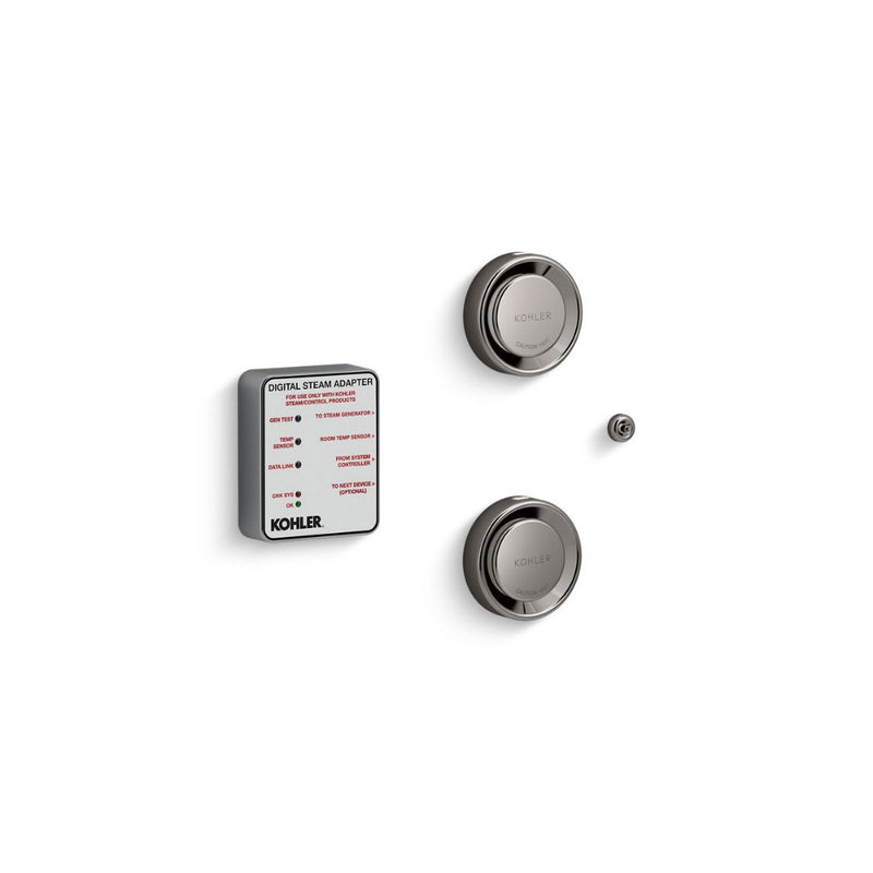 Kohler K-5549-K1 Invigoration Series Tandem Digital Steam Adapter Kit