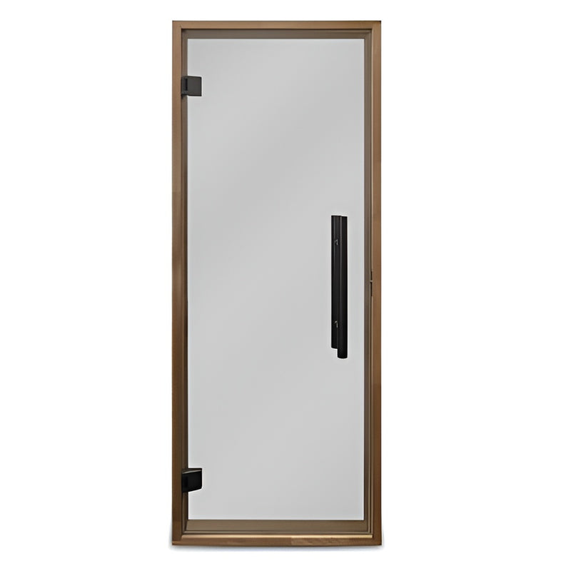 PROSAUNAS Tinted Glass Sauna Door, Thermo-Aspen, 24x73