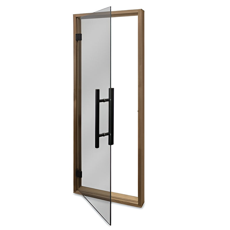 PROSAUNAS Tinted Glass Sauna Door, Thermo-Aspen, 24x73