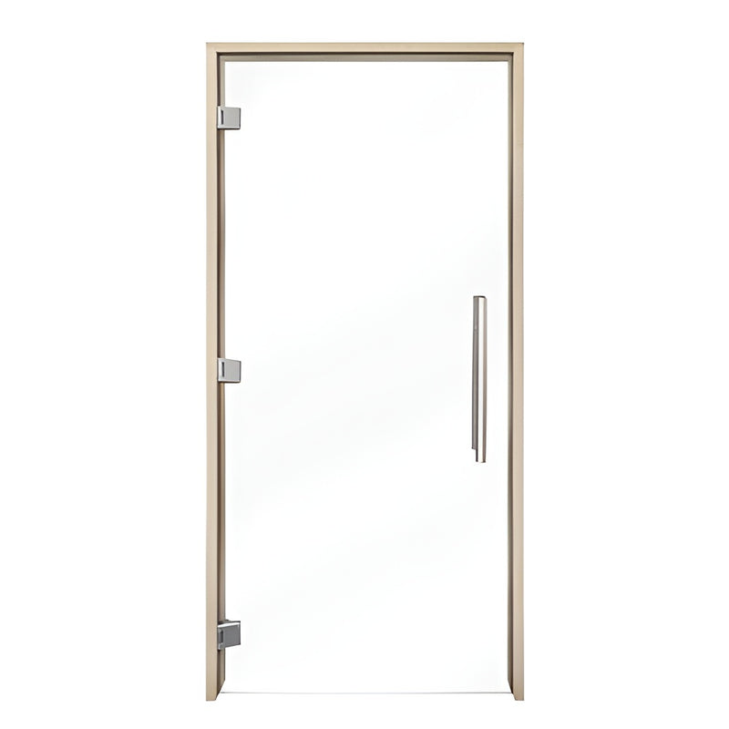 PROSAUNAS Clear ADA Glass Sauna Door, Aspen, 36x81