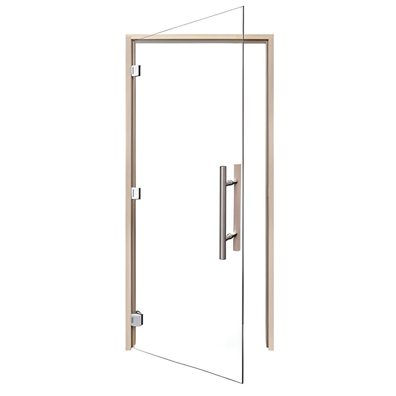 PROSAUNAS Clear ADA Glass Sauna Door, Aspen, 36x81