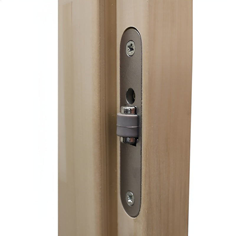 PROSAUNAS Clear Glass Sauna Door, Aspen, 24x81