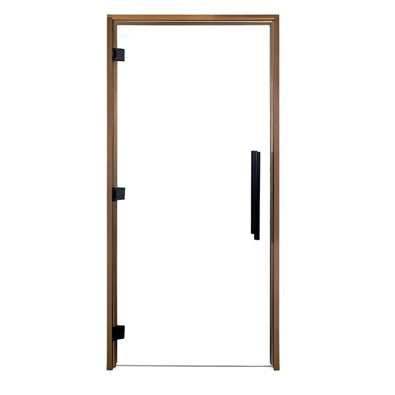 PROSAUNAS Clear ADA Glass Sauna Door, Thermo-Aspen, 36x81
