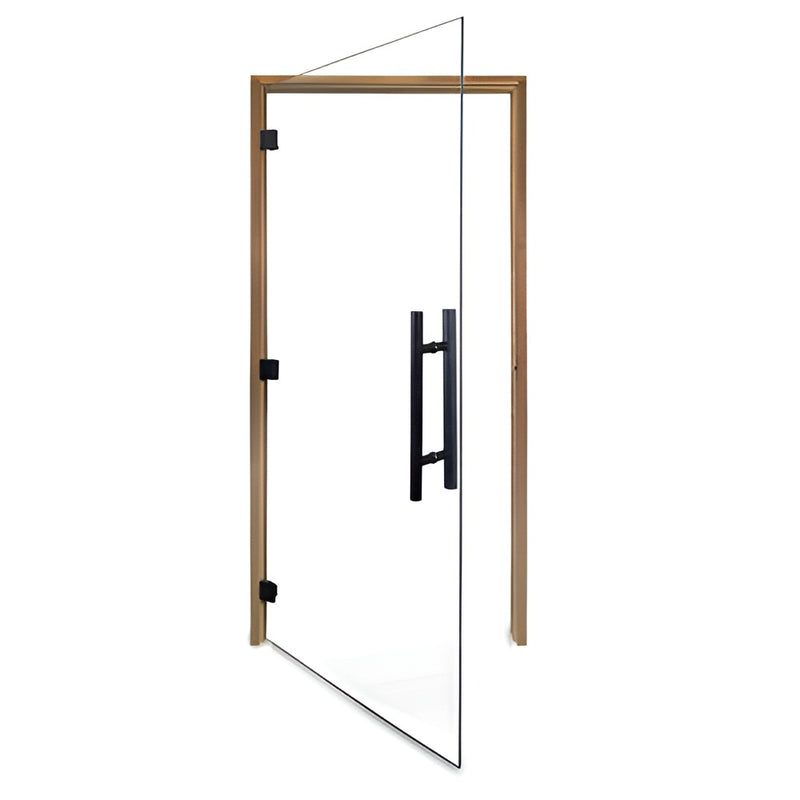 PROSAUNAS Clear ADA Glass Sauna Door, Thermo-Aspen, 36x81