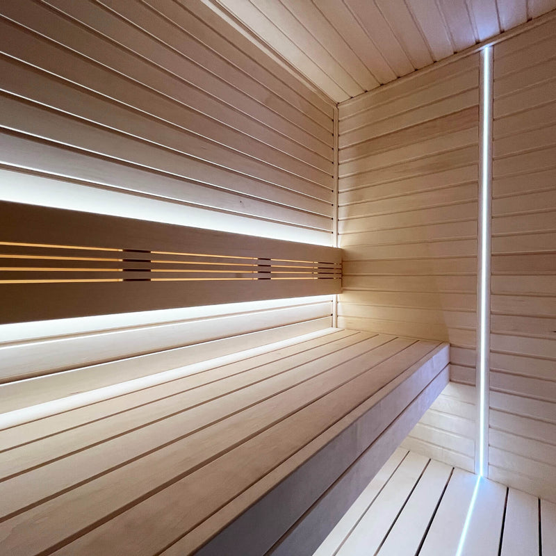 PROSAUNAS Universal Sauna Light Kit with 16-Ft Flexible LED Strip
