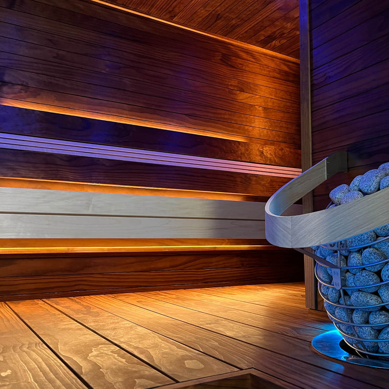 PROSAUNAS Universal Sauna Light Kit with 16-Ft Flexible LED Strip