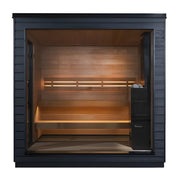 SaunaLife Model G6-R Pre-Assembled Outdoor Home Sauna (RIGHT SIDED DOOR)