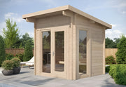 SaunaLife Model G3 Outdoor Home Sauna Kit