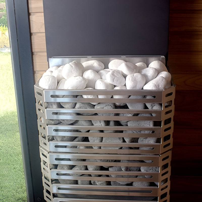 Saunum Air 5 Sauna Heater, Stainless Steel