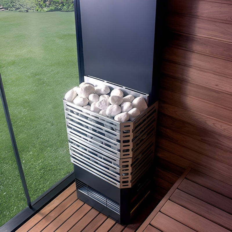 Saunum Air 5 Sauna Heater, Stainless Steel