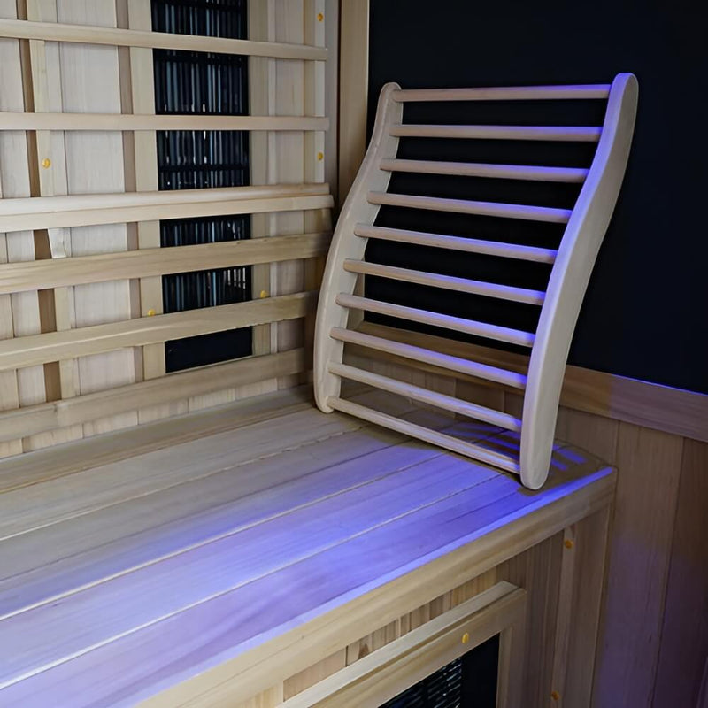 Finnmark Ergonomic Cedar Backrest — Peace River Saunas