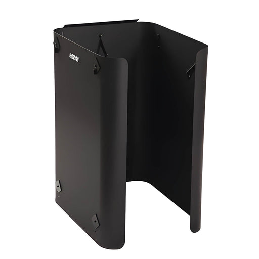 Black sauna protective sheath on a white background