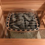 sauna heater with sauna stones