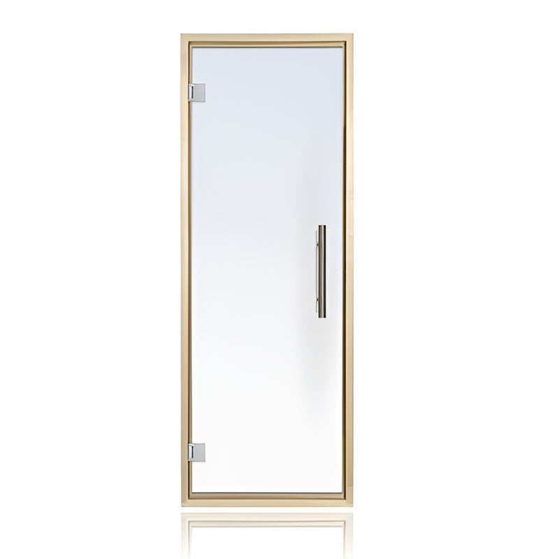 PROSAUNAS Clear Glass Sauna Door, Aspen, 24x73